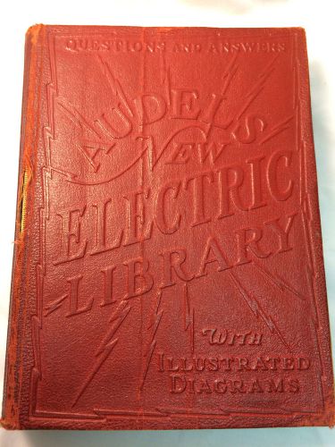 Audels New Electric Library, Dictionary, vol XII , circa 1942