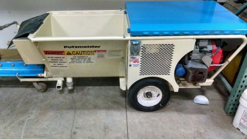 Putzmeister s-5 g mortar grout pump for sale