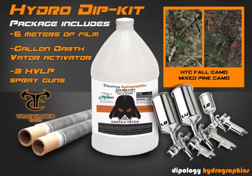 True timber hydrographics dip kit activator printing film, htc mixed pine for sale