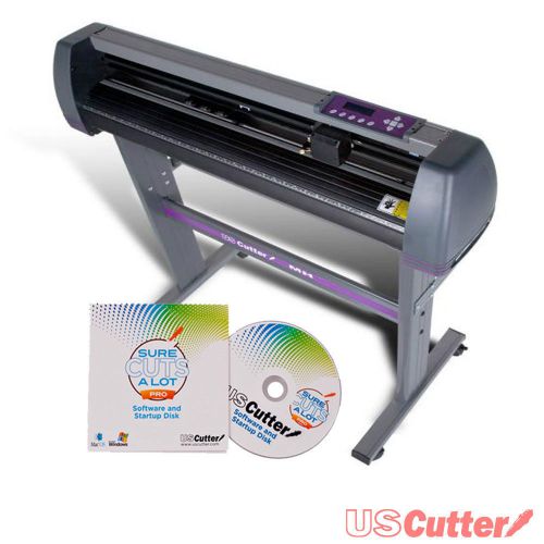 New 28&#034; vinyl cutter / sign cutting plotter w/ sure cuts a lot pro - uscutter for sale