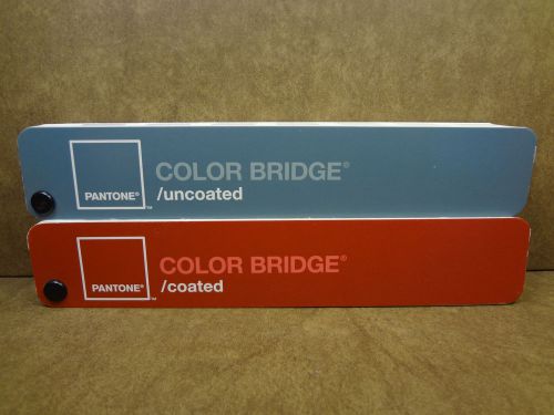 PMS Pantone Color Bridge Coated &amp; Uncoated Formula Guide Set 2005 - 2006 Edition