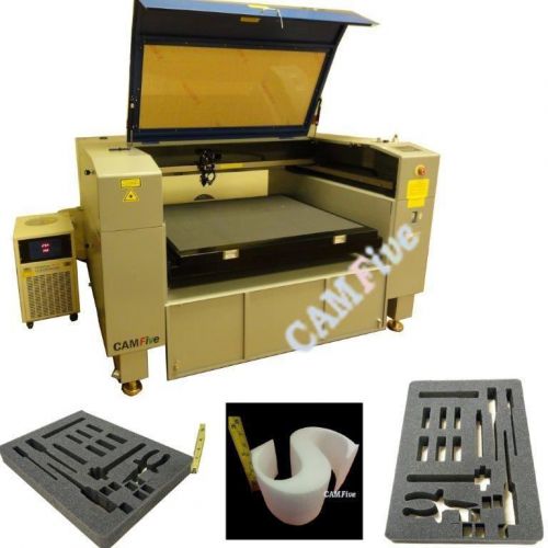 CAMFive cutter &amp; engraver laser machine 100W RC 41&#034;x33&#034; x8&#034; Z axis Rotary tool