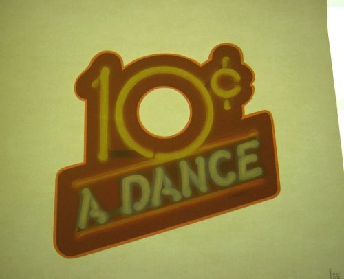 10 CENT A DANCE Vintage 70&#039;s Roach T-Shirt transfer