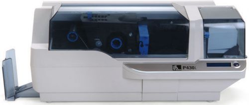 Zebra p430i dual-sided color id card printer, usb for sale