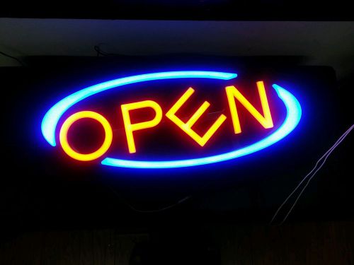 Neon light up open signs