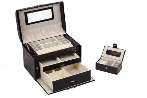 Geff House Jewelry Organizer Box &amp; Travel Case Gift Box