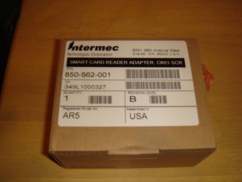 intermec smart card reader adapter ck61-scr p/n 850-562-001
