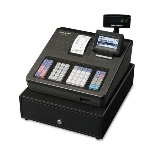 Sharp xea207 cash register 8-line display thermal printing black for sale