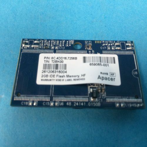 HP 2GB IDE Flash Memory Module 659065-001 8C.4DD16.7256B