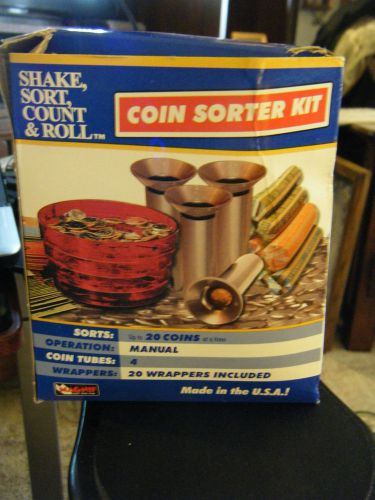MAGNIF Manual Coin Sorter Kit - New in Box