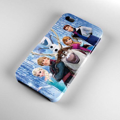 All Character Disney Movie Anime Frozen Art iPhone 4 4S 5 5S 5C 6 6Plus 3D Case