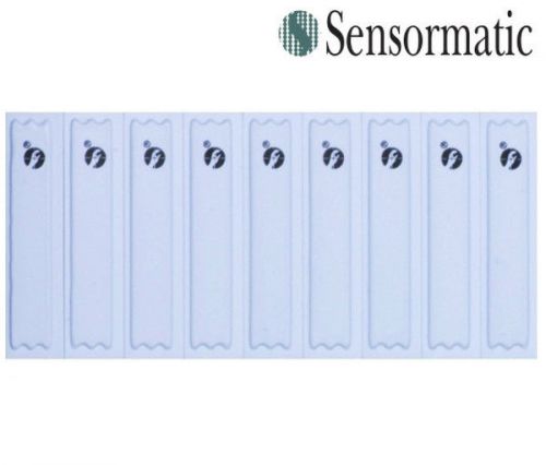 (QTY 5000) White Sensormatic EAS Ultra Strip III DR LP Security Label