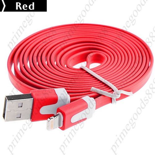 1.9M USB 2.0 Male to 8 pin Lightning Adapter Cable 8pin Charger Cord Red