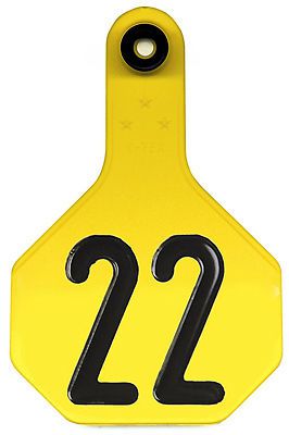 Y-Tex All American, 25 Pack, Medium, Yellow, 3 Star, 2 Piece, Numbered Tag