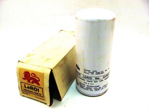 Compair Leroi Oil Filter  43-837-1 GENUINE Part FREE Shipping