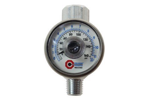 Coilhose Pneumatics 4012G In-Line Flow Regulator  1/4-Inch Pipe Size with 1/2-In