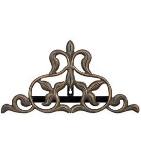 Fleur-de-lis hose holder - oil rub bronze for sale