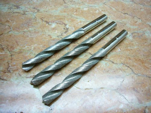 3 pieces 5/16&#034; inch (close to 8mm) diamond coated drill core twist bit bits for sale