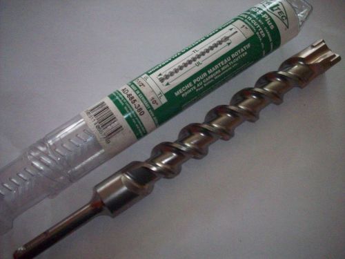 New driltec ad-685-380 sds 1&#034; x 7-1/2&#034; x 10&#034; hammer drill bit for sale