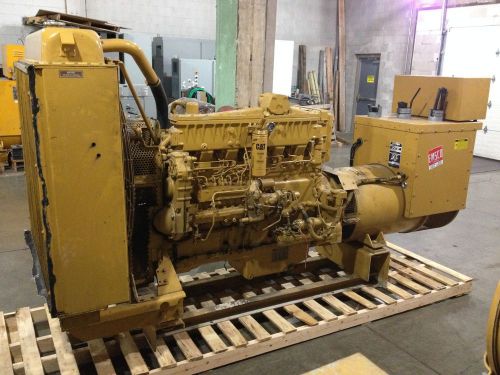 Cat 3406 prime generator - 365 kw, 456 kva, 208 vac, 1266 amps, 486 hrs for sale