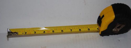 Quik Read Tape Measure 25’ x 1” Thumb Lock Hard Rubber Protection Cover