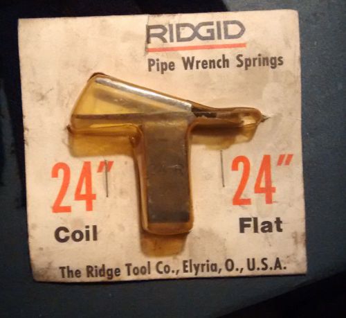 Ridgid Replacement Coil and Flat Spring  for 24&#034; Wrench 31705