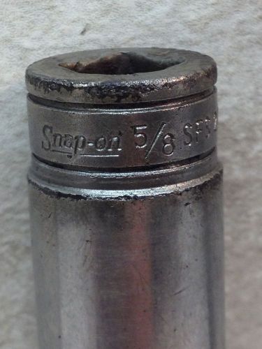 Snap-on sfs201 socket, deep 5/8&#034; 6 point, 3/8&#034; drive usa made clean oiled no1 for sale