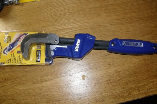 New IRWIN VISE-GRIP 274001 Quick Adjusting Pipe Wrench FREE S&amp;H