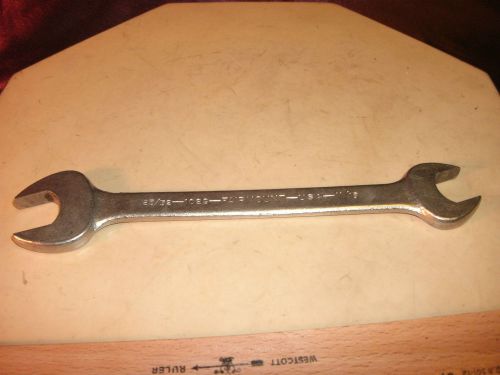 Fairmount 1029 usa made  open end heavy duty wrench - 11/16 &amp; 25/32 for sale