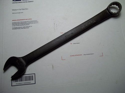 SNAP ON TOOLS 1-1/16&#034; COMBINATION WRENCH GOEX34 AUTO MECHANIC MILLWRIGHT PARTS