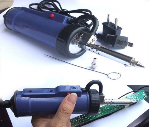 220V 30W Desoldering Pump Automatic Electric Vacuum Soldering Continuous suction