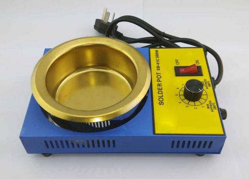 Ac 220v 300w solder pot solder station iron stainless steel plate pot dia 100mm for sale