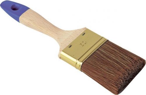Uniqat Lasurpinsel &#034;PREMIUM&#034; 40mm Flachpinsel Pinsel Lasieren Farbe Maler Neu