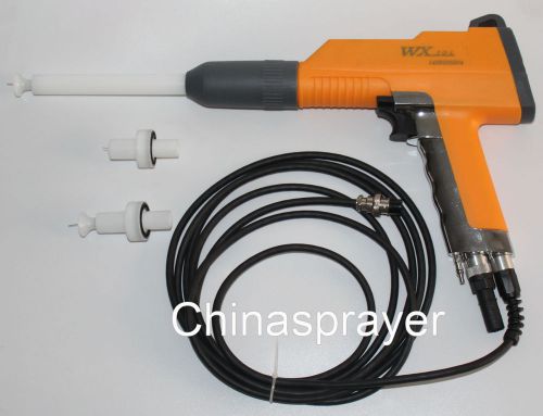 WX-101 Electrostatic powder coating gun,A complete set of gun with 3 nozzles