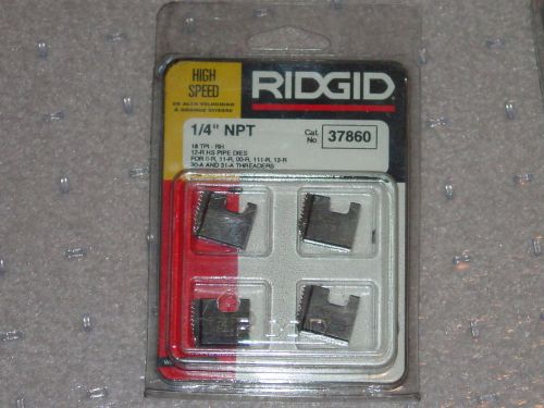 RIDGID HIGH SPEED 1/4&#034; NPT 30-A AND 31-A THREADERS 37860 NEW IN PACKAGE