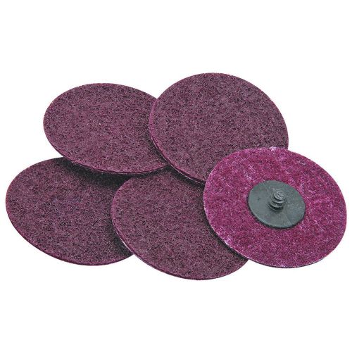 3&#034; medium grade fiber surface conditioning discs 5 pieces 3/8&#034; arbor for sale
