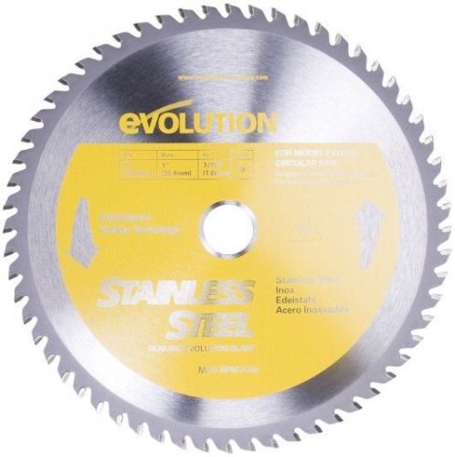 EVOLUTION TCT 9&#034; STAINLESS STEEL-CUTTING SAW BLADE