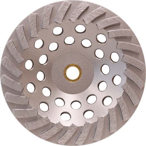7&#034; turbo diamond cup grinding wheel surface prep 24 seg for sale