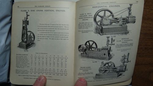 Rare 1900 fairbanks morse supply catalog engine hit miss railroad oiler governor for sale