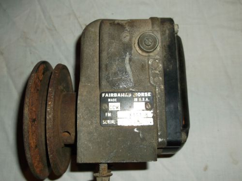 Fairbanksmorse magneto hit&amp; miss engine, rat rod flame thrower steam cleaner for sale