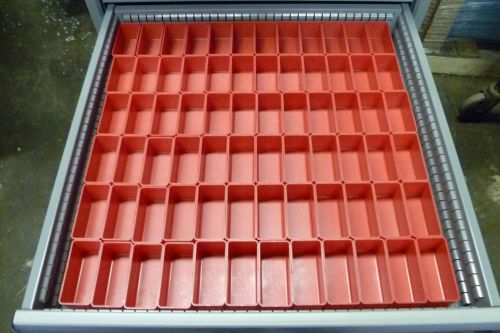 72 2&#034;x4&#034;plastic boxes-lista vidmar waterloo proto lyon craftsman kennedy toolbox for sale