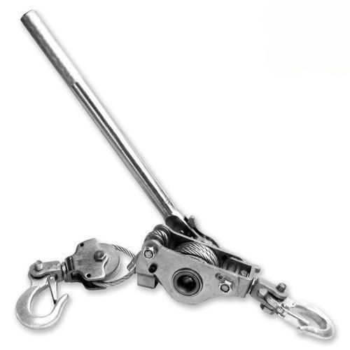 Neiko 1 1/2 ton geared 2 hook ratcheting cable puller for sale