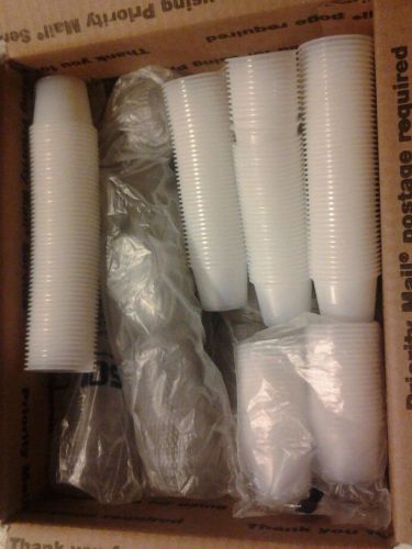 Lot of Jello Shot Cups and Lids and Other Bar Supplies