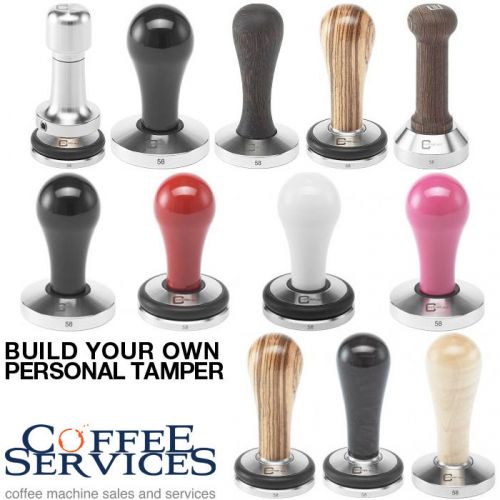 Ultimate selection of coffee tamper bases build your own personal coffee tamper for sale