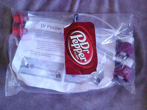 Double Pack DR. Pepper QCD Encore Adapter  Kit Bag Connection COKE TO DR PEPPER