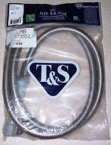 T&amp;S Brass B-0068-H Stainless steel flex hose for pre-rinse sprayer Brand New
