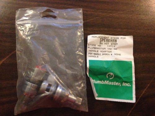 Plumbmaster Replacement Hot Stems for Speakman 18514 Handle Adapter
