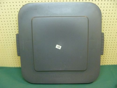 LOT OF 4 Lids square brute 50gal. Container 25.5&#034;sq. - MUST SELL! SEND ANY OFFER