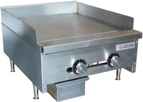 New saturn heavy duty 48” gas griddle w/thermostatic controls for sale