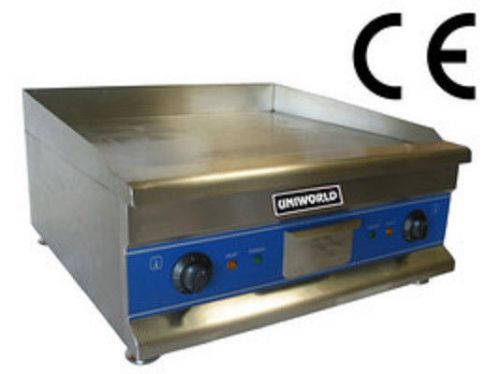 Uniworld UGR-CH24 Commercial Kitchen Stainless Steel 24&#034; Economy Griddle
